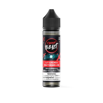 Flavour Beast - Lit Lychee Watermelon Iced 60ml Salt