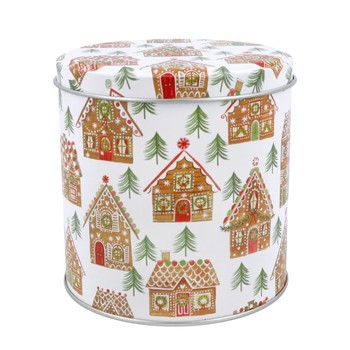 GINGERBREAD HOUSE CHOCOLATE TIN
