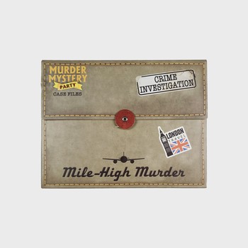 Murder Mystery Party Case Files - Mile-High Murder (D)