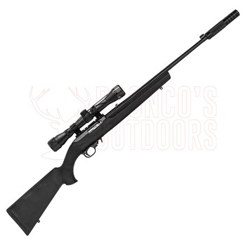 Ruger 10/22 Hogue Blued + 4x40 + Suppressor