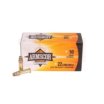 ARMSCOR High Velocity HP .22LR 40gr x500