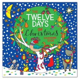 Rachel Ellen -12 Days of Christmas Colouring Book - XSQCBK4