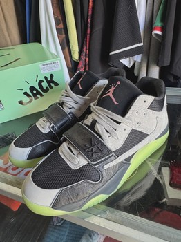 Jordan Jumpman Jack TR Travis Scott  x Chase B Black Night Silver • Pre-Owned [3477] - view 2