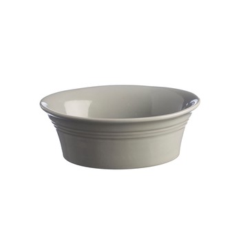 MASON CASH GREY OVAL PIE DISH - 18CM