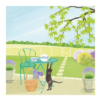 The Art File - Richmond Table & Cat Card (D)