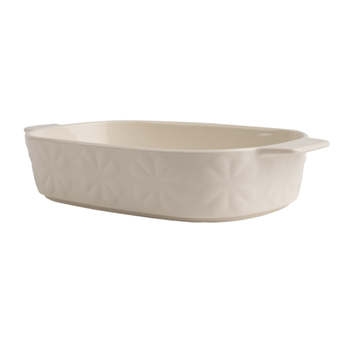 CARNABY CERAMIC SMALL OVEN DISH - IVORY