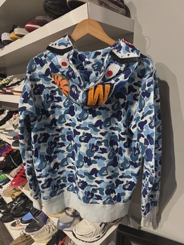 Bape Zip Up Blue M • Pre-Owned [2734] - view 2