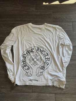 Chrome Hearts Multi Color Logo LS White • Pre-Owned [9287] - view 2