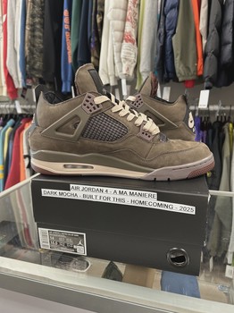 Jordan 4 Retro SP A Ma Maniére Dark Mocha • Pre-Owned [4702] - view 4