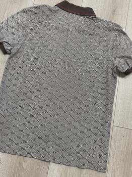 Gucci GG Monogram Cotton Jacquard Polo Shirt • Pre-Owned [9081] - view 2
