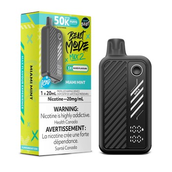 Flavour Beast Mode Max 2 50k - Miami Mint Iced
