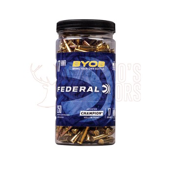 Federal 17 HMR 17gr Speer TNT Bottle 250 Rounds