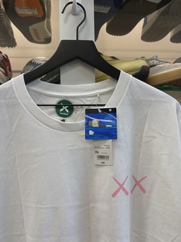 Kaws x Uniqlo "Pink BFF: Time Off" Tee • Brand New [4204] - view 2