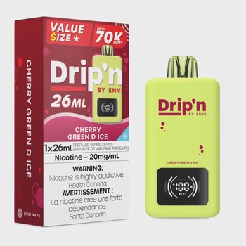 Drip'n By Envi 70K - Cherry Green D Ice