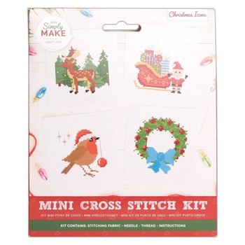 West Design - Simply Make Cross Stitch Mini (4 Pack)