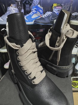 Dr. Martens 1460 DMXL Jumbo Lace Zip Boot Rick Owens Black • Brand New [4700] - view 2