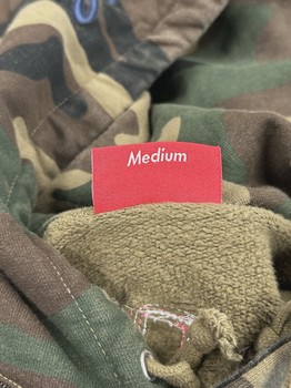 FW21 Supreme Multi Logo Hoodie Camo • Pre-Owned [6237] - view 2