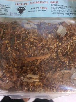 A  Seeni sambol Mix 100g