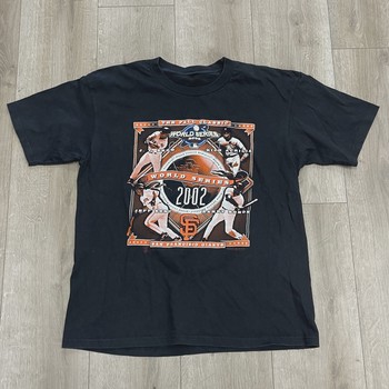 2002 San Francisco Giants World Series "The Fall Classic" T-Shirt • Pre-Owned [9780] - view 3