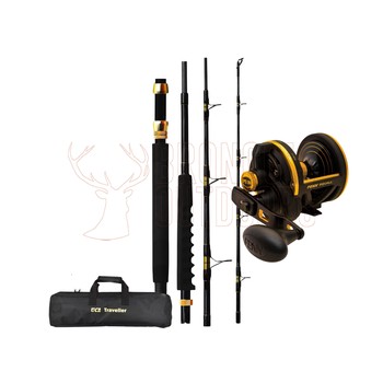 Tica Traveller 7' 4pc + Penn Squall 50LD