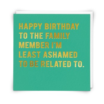 Redback Cards - Ashamed - CLN93