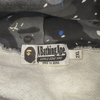 A Bathing Ape Space Camo Pullover Hoodie • Pre-Owned [0794] - view 7