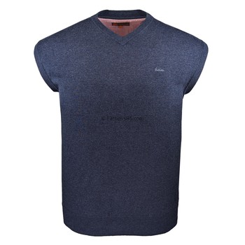 Kam Sleeveless Jumper - KBS 56 - Denim