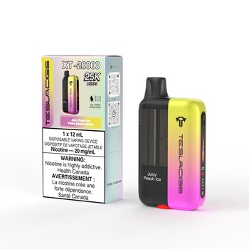 TESLACIGS 25K - Juicy Peach Ice