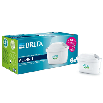 BRITA MAXTRA PRO FILTERS - PACK OF 6