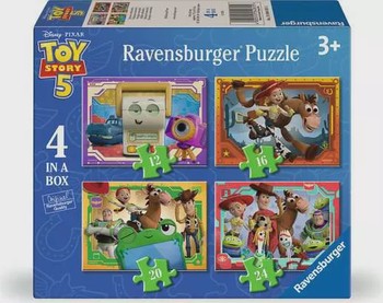 Ravensburger - Toy Story 5 - 4 In A Box 12/16/20/24 Pc - 12004281