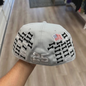 Supreme Bones Box Logo New Era Fitted Hat • Brand New [7776] - view 5