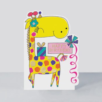 Rachel Ellen - Cookie Cutters - Happy Birthday/Giraffe - Cookie35 (D)