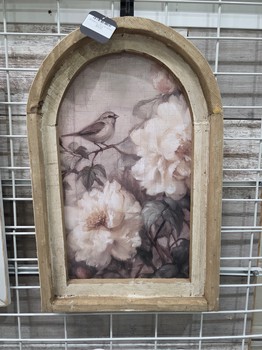 JM Artwork 14" x 22" Arched Window