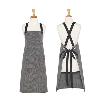 ECO RECYCLED APRON - CHARCOAL