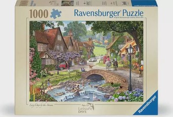 Ravensburger - Lazy Days by the Stream 1000pc - 12001982