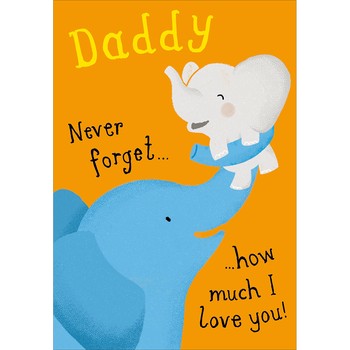 Woodmansterne - Elephant holding a baby elephant - 619724