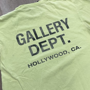 Gallery Dept. Souvenir T-shirt Lime Green• Pre-Owned - view 6