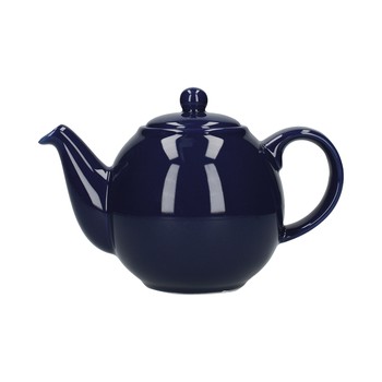 FARMHOUSE COBALT BLUE GLOBE TEAPOT - 1.2 LITRE  (6 CUP)