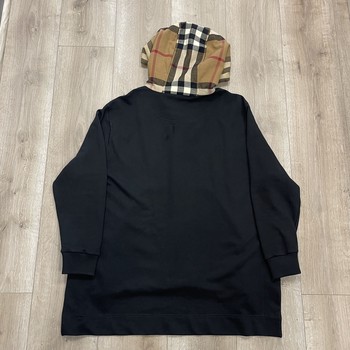 Burberry check-pattern zip-up hoodie - Pre-Owned - view 3