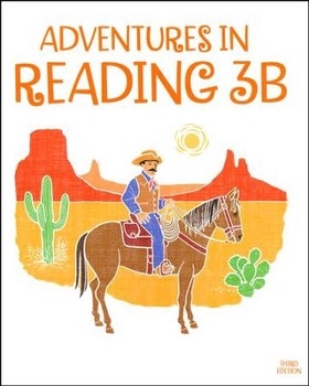 Used BJU ADVENTURES IN READING 3B 3RD EDITION  REPLCD 299180 NEW PAPER 7/21