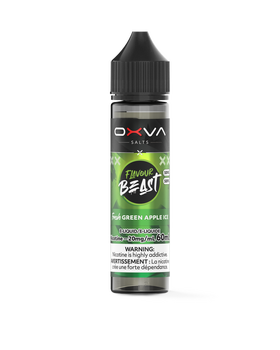 OXVA x Flavour Beast - Fresh Green Apple Ice 60ml Salt