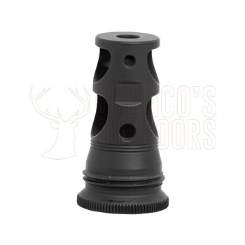Oceania Defence Ratchet Lock 2 Port Muzzle Brake 5.56mm 1/2x20