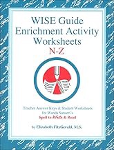 WISE Guide Enrichment Activity Worksheets N-Z