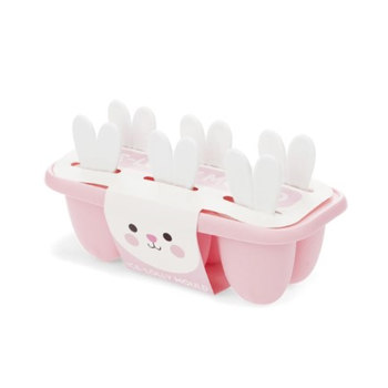 BUNNY LOLLY MOULDS - PINK