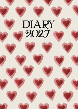 Otter House - Emma Bridgewater Double Hearts A6 Diary 2027 - 270683