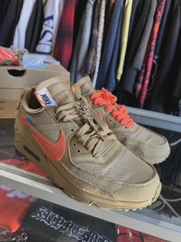 Nike Air Max 90 Off-White Desert Ore • Pre-Owned [8647] - view 3