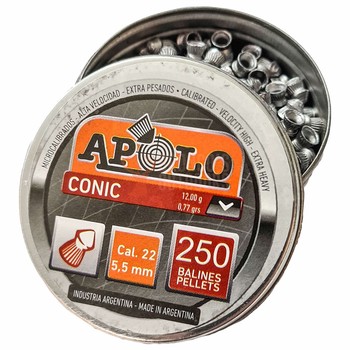 Apolo Conic Pointed Pellets .22