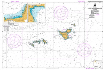 LINZ NZ 4111 Three Kings Islands map
