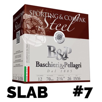 B&P Sporting & Compak Steel 12g 2¾" 26gr #7