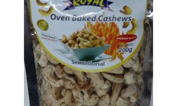 Royal Oven Baked Cashews 200g